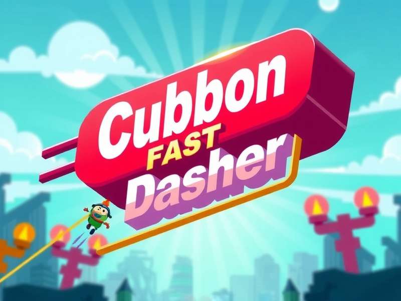 Cubbon Fast Dasher Game Banner